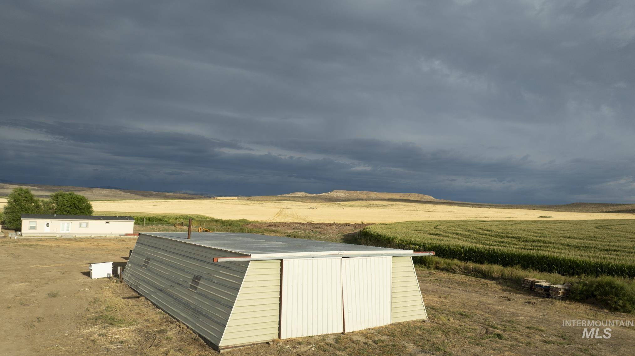 View of outbuilding with a view of rural / pastoral area