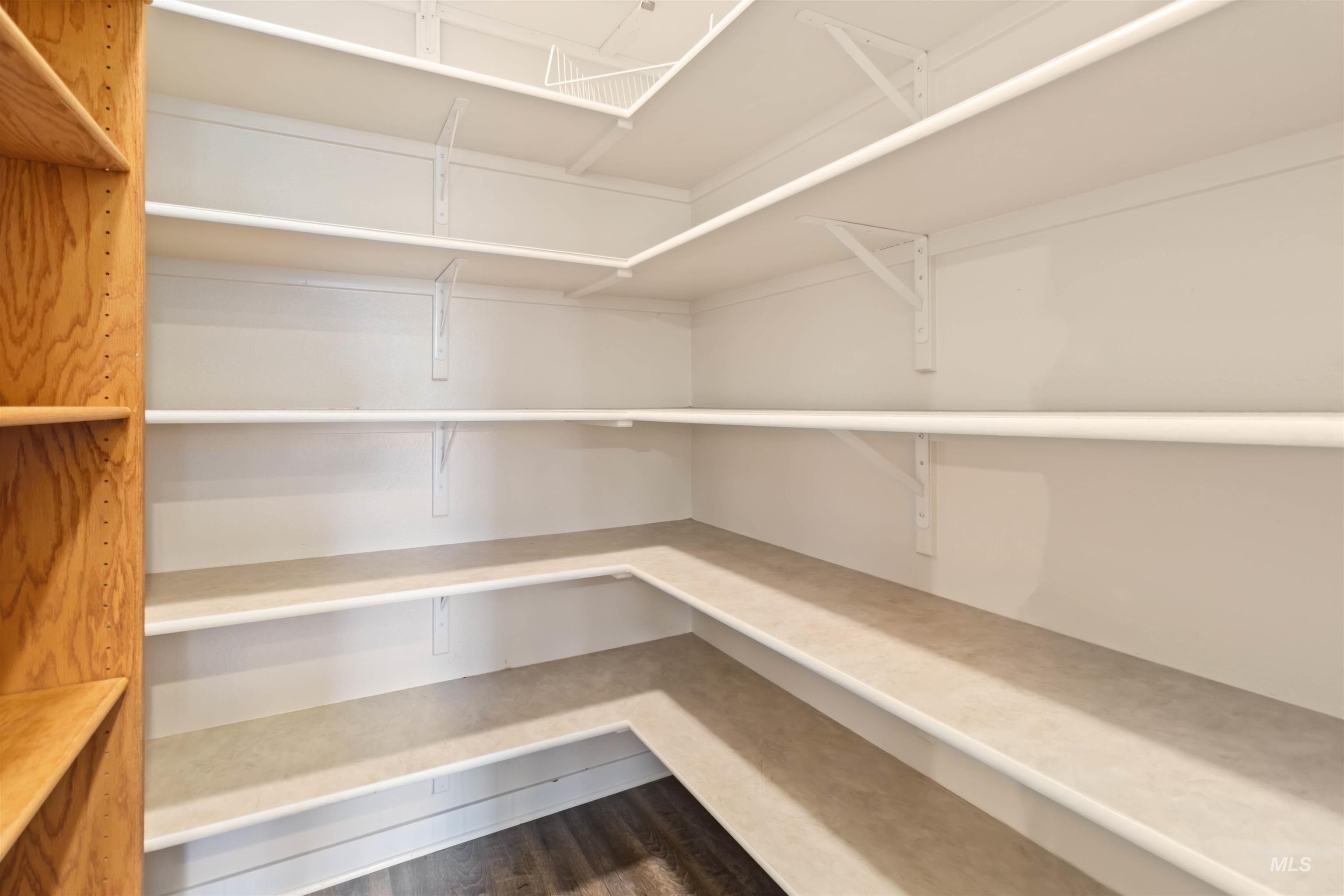 View of storage area