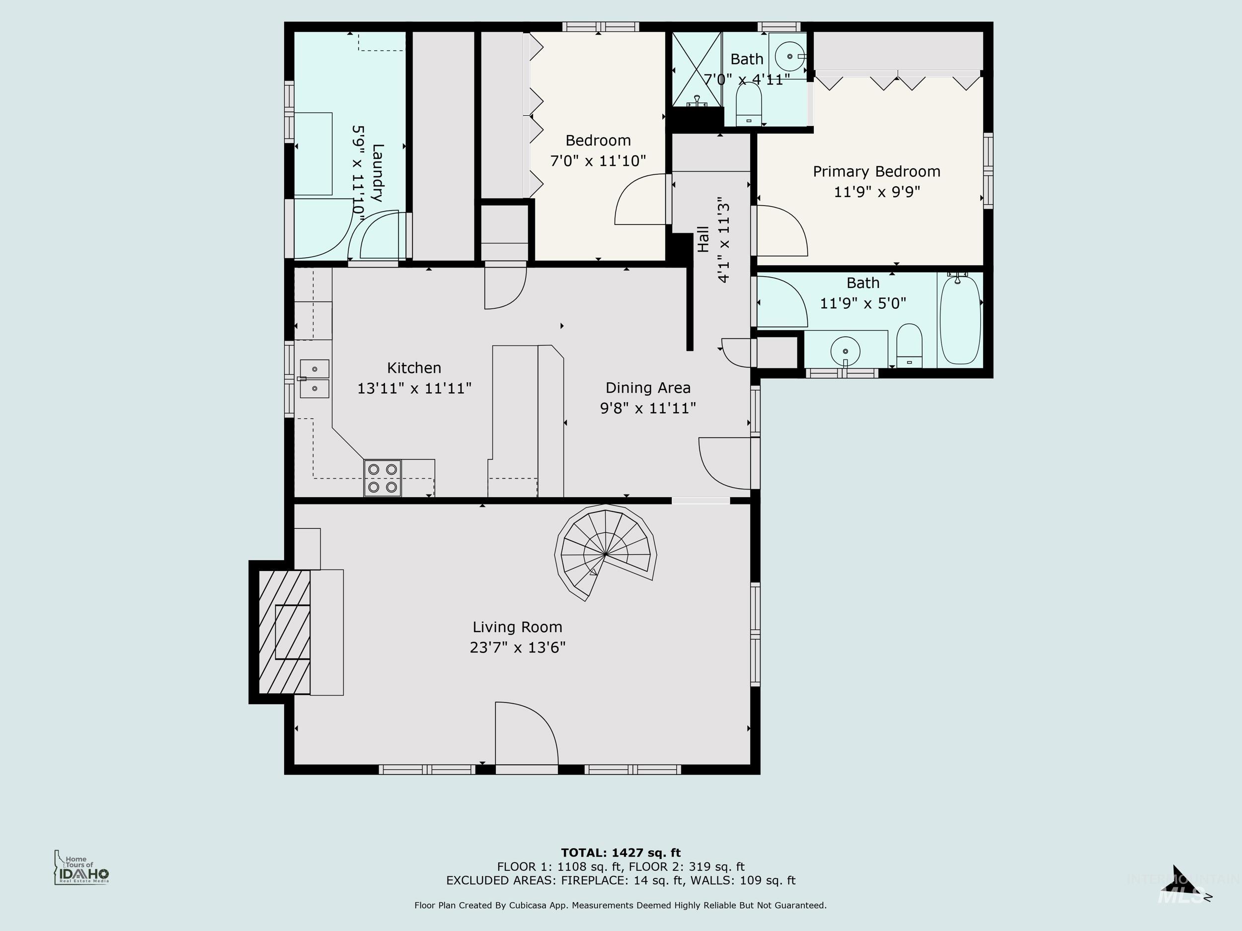 View of home floor plan