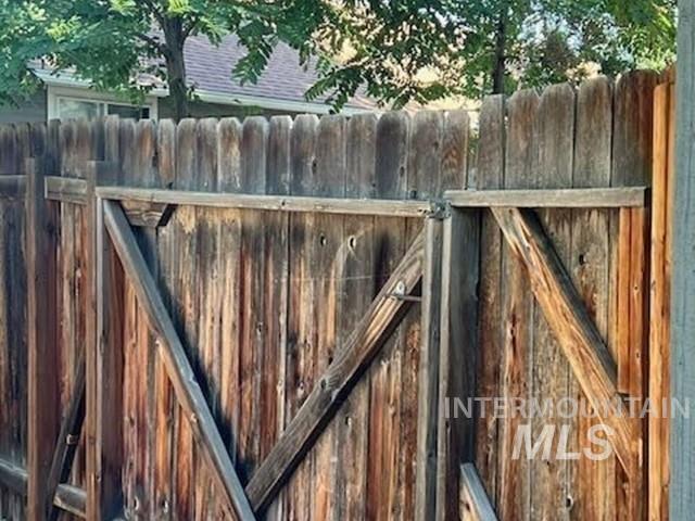 View of gate