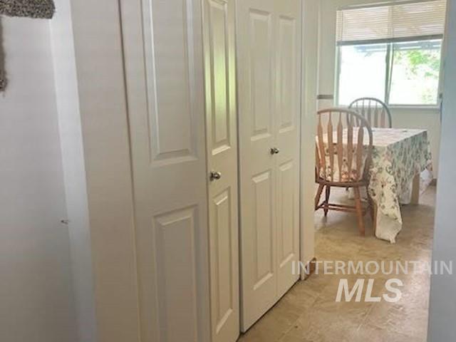 View of closet
