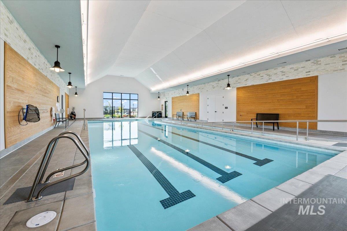 View of indoor pool