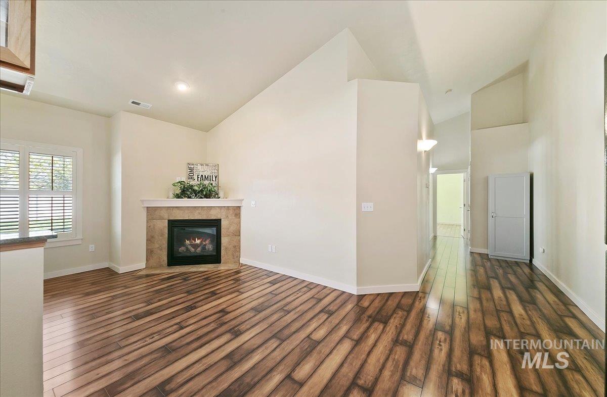 Modern Space with room for TV Console!