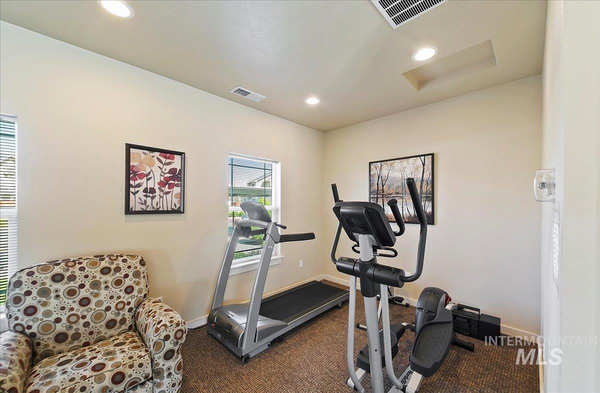 Exercise area!