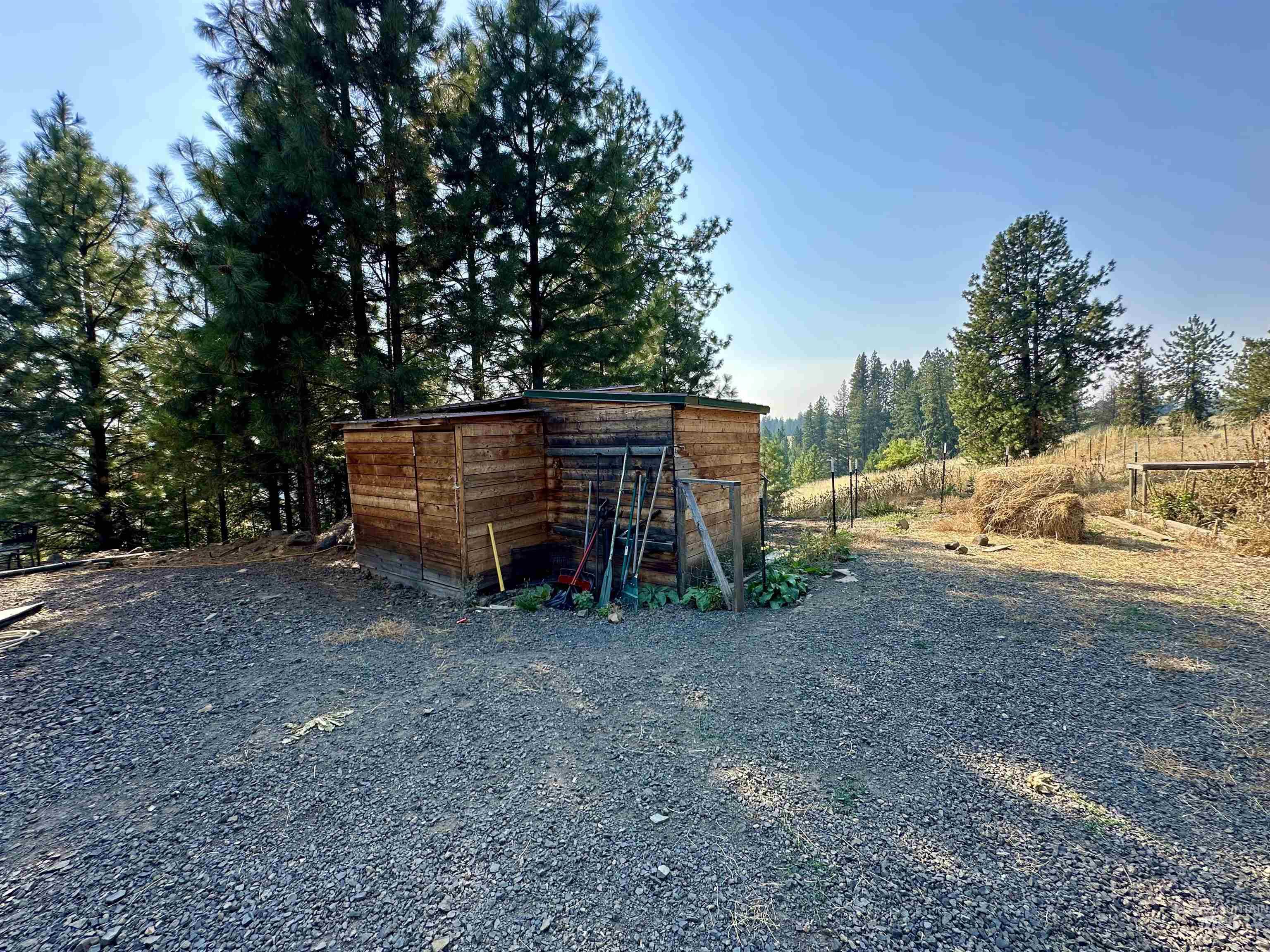 View of outdoor structure