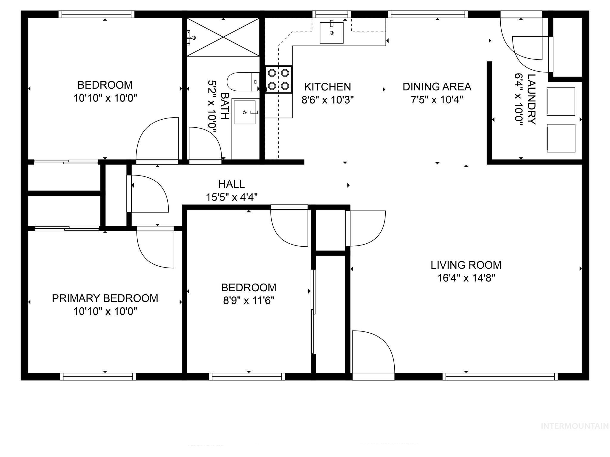 View of home floor plan