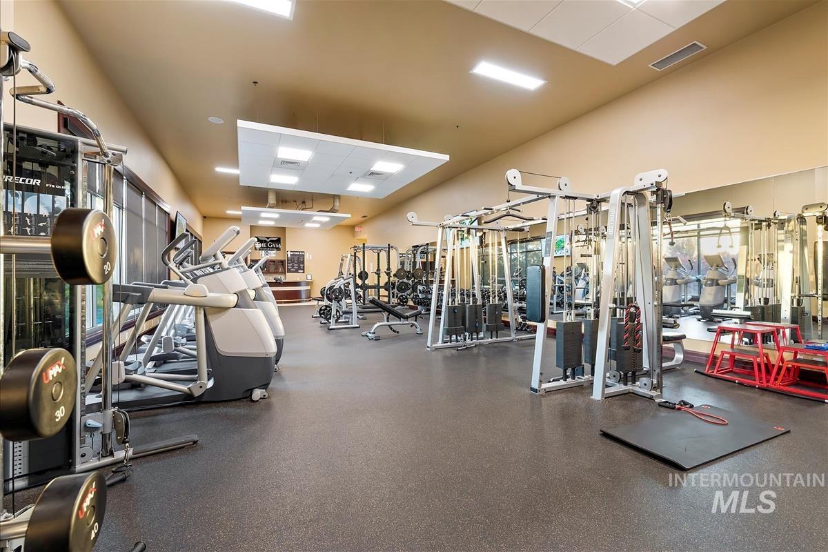 View of gym