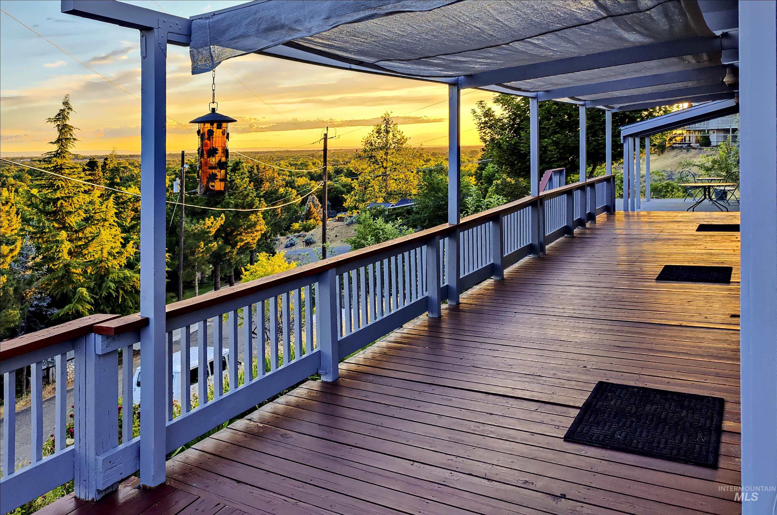 View of deck