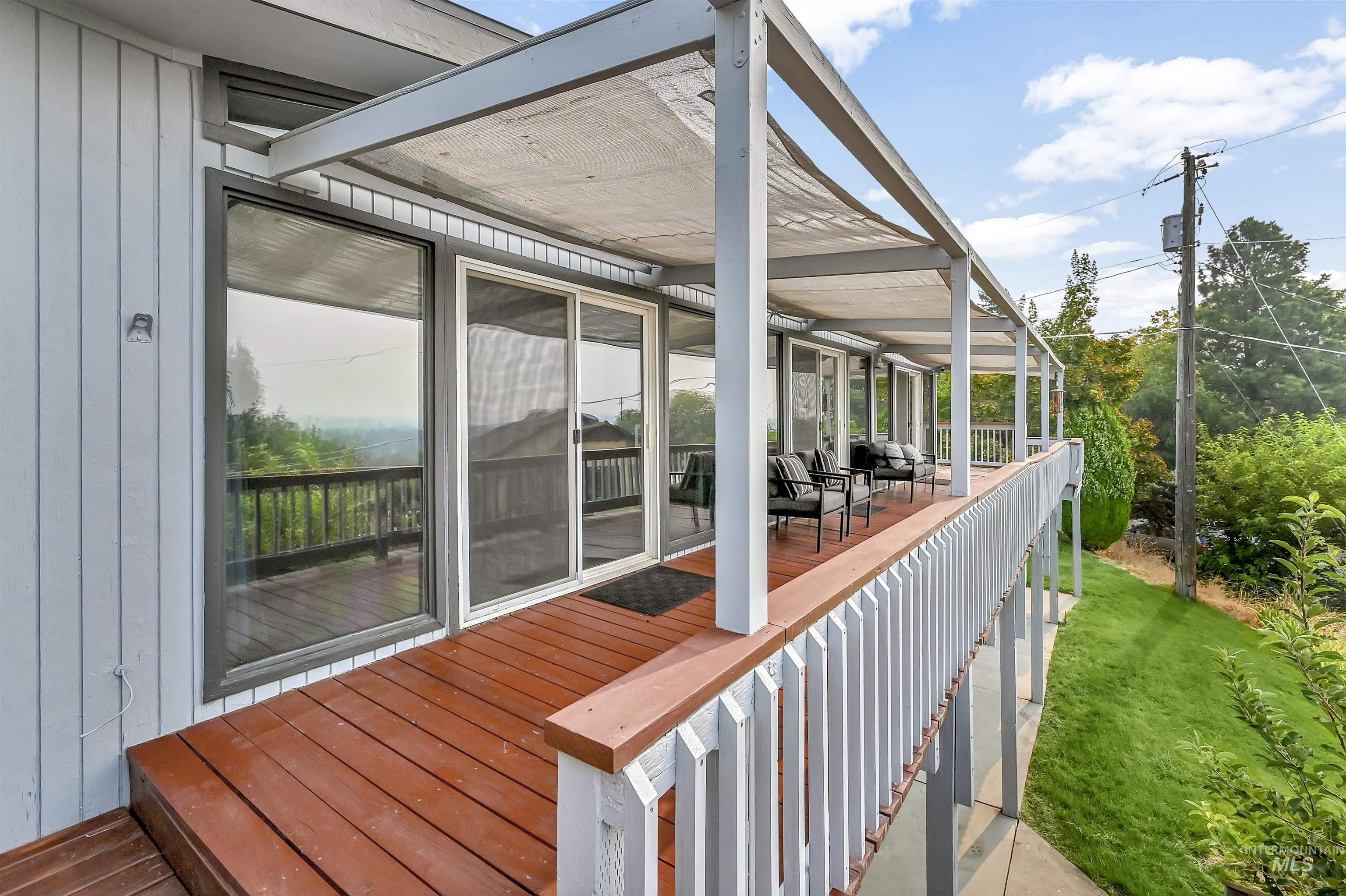 View of deck