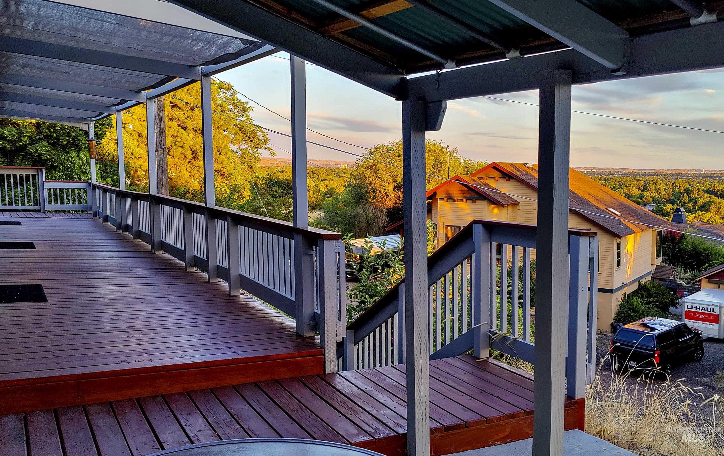 View of deck