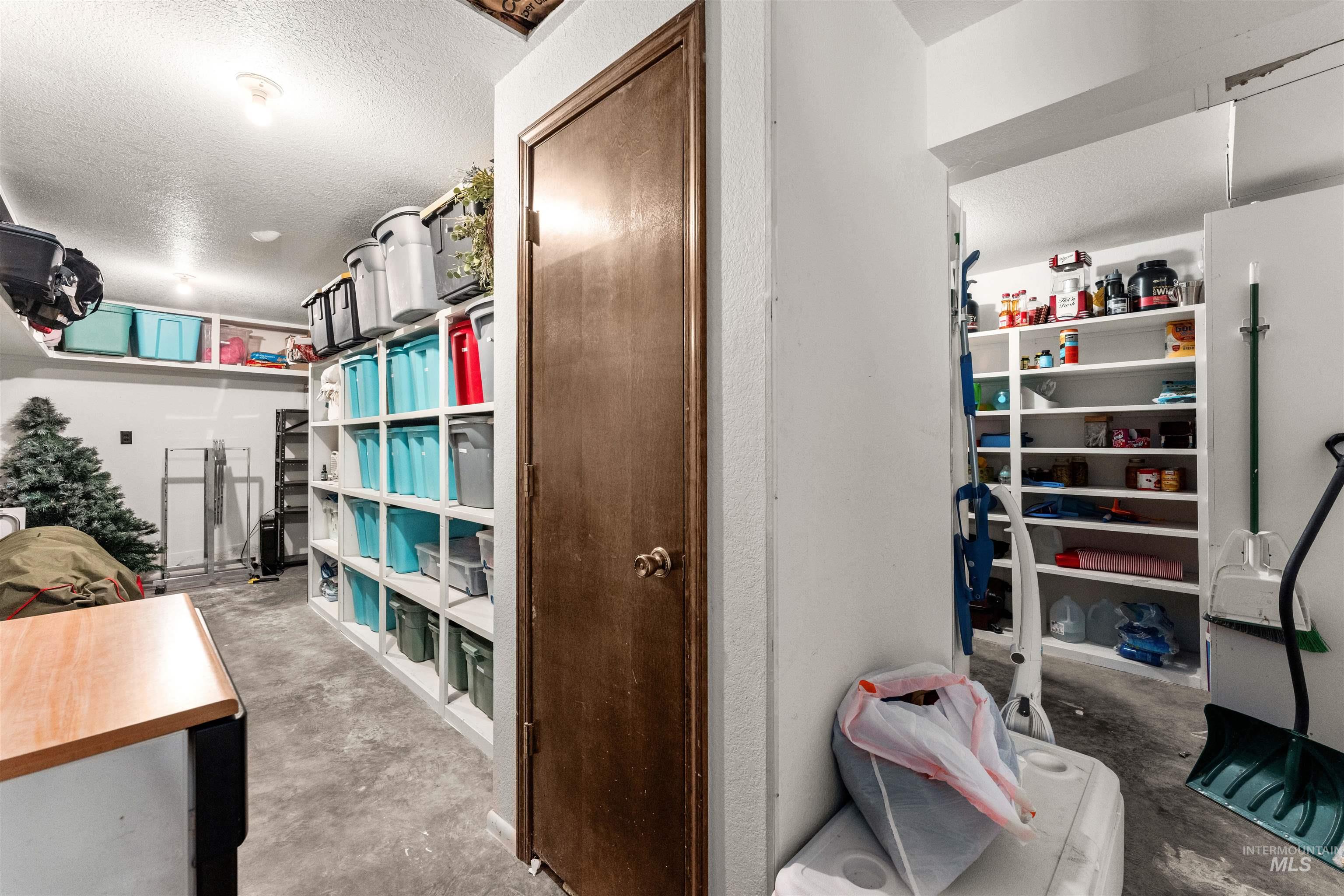 View of storage area