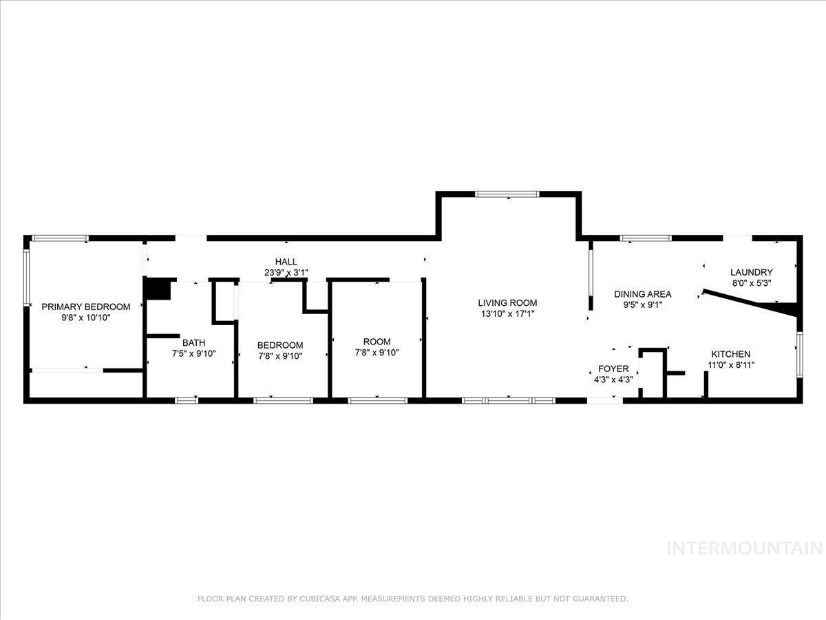 View of room layout