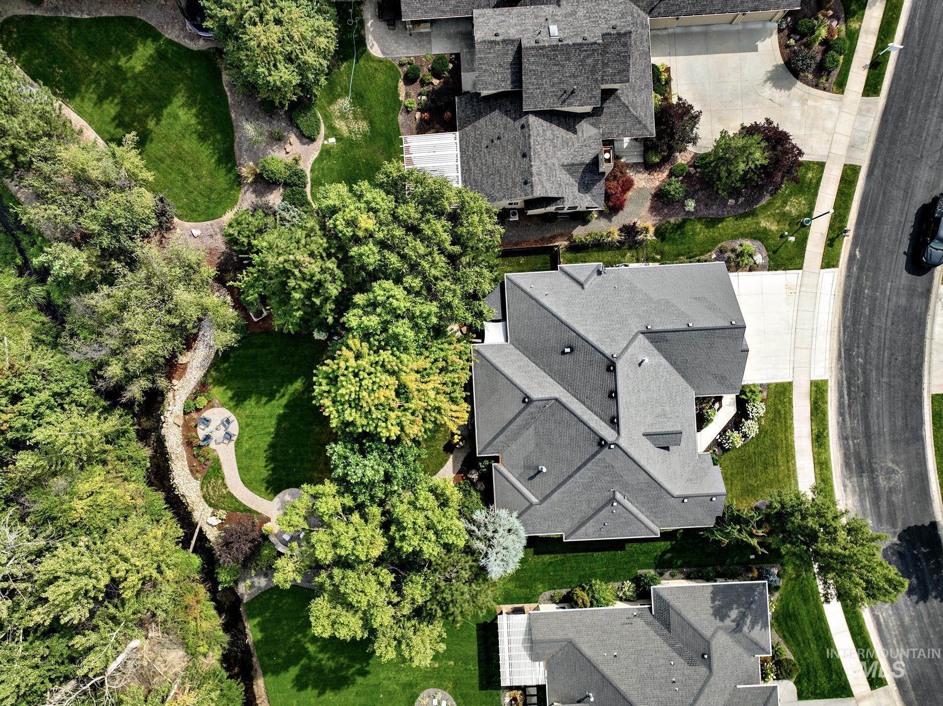 View of property location with nearby suburban area