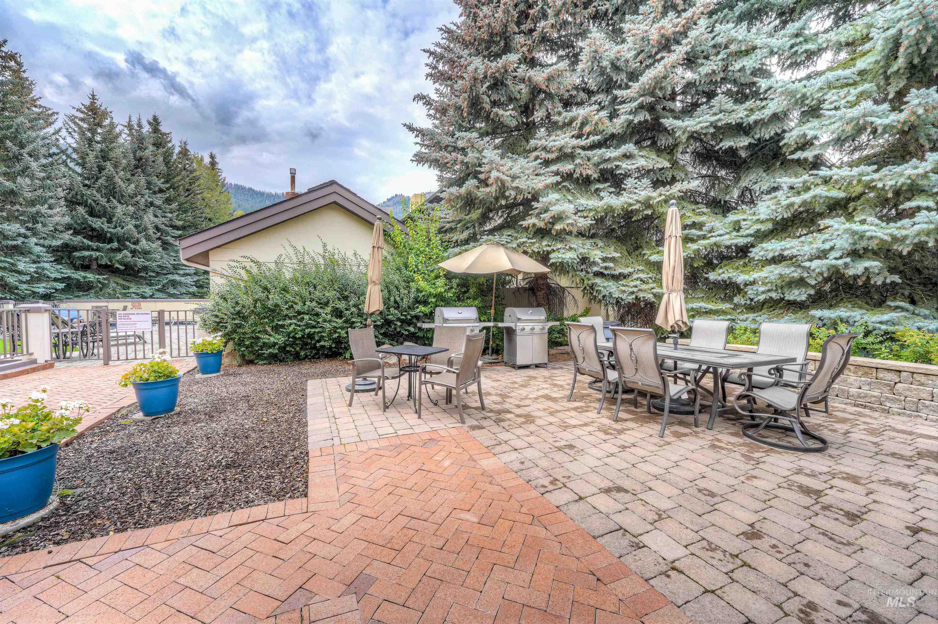 View of patio / terrace with outdoor dining area and area for grilling
