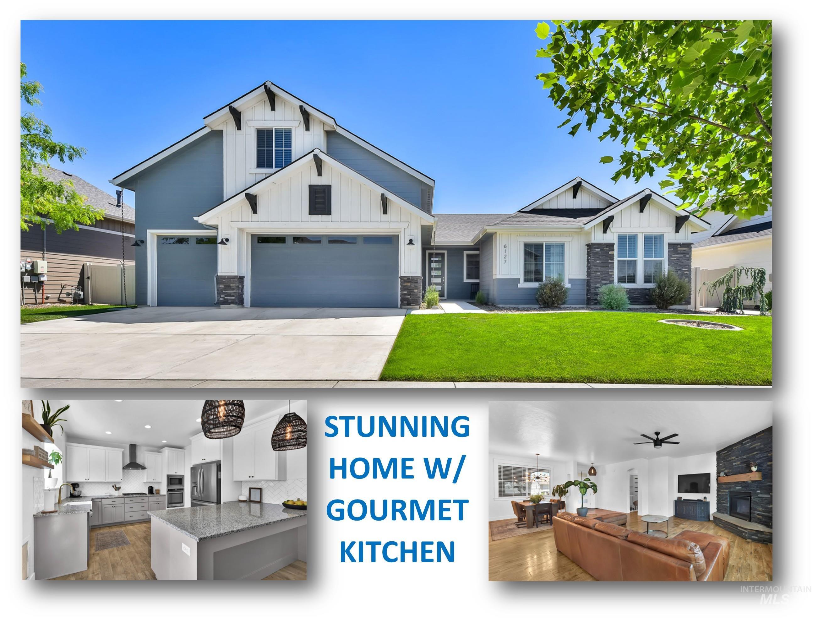 View of marketing collateral with multiple images