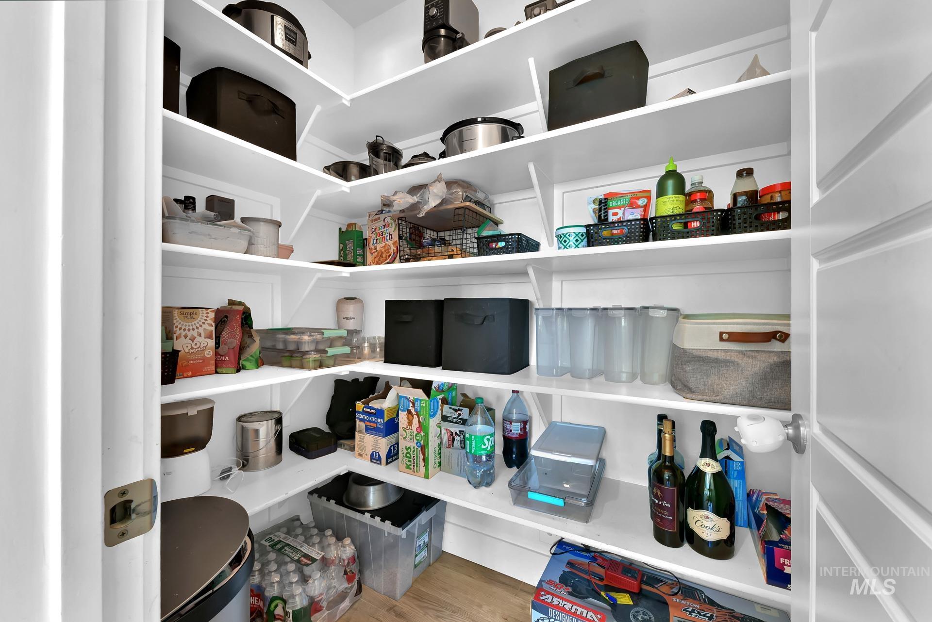 View of storage area