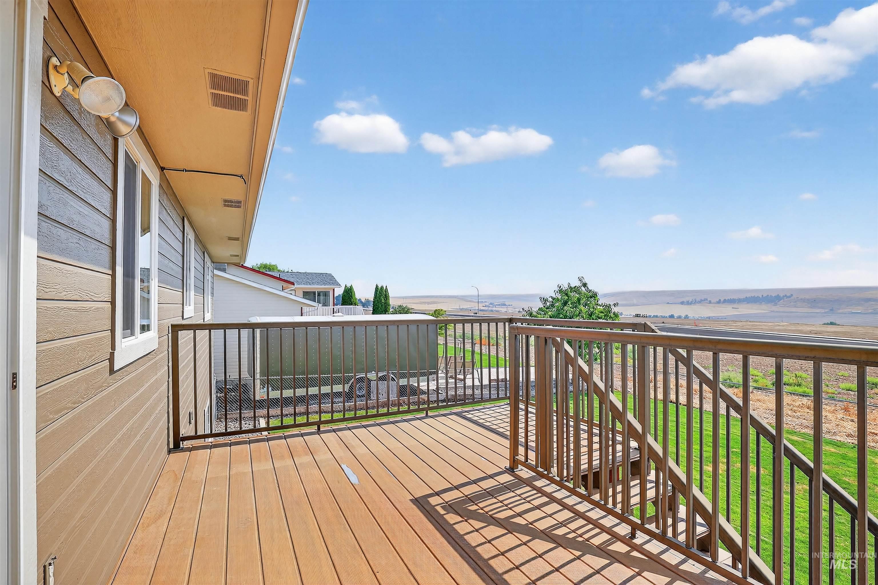 View of deck