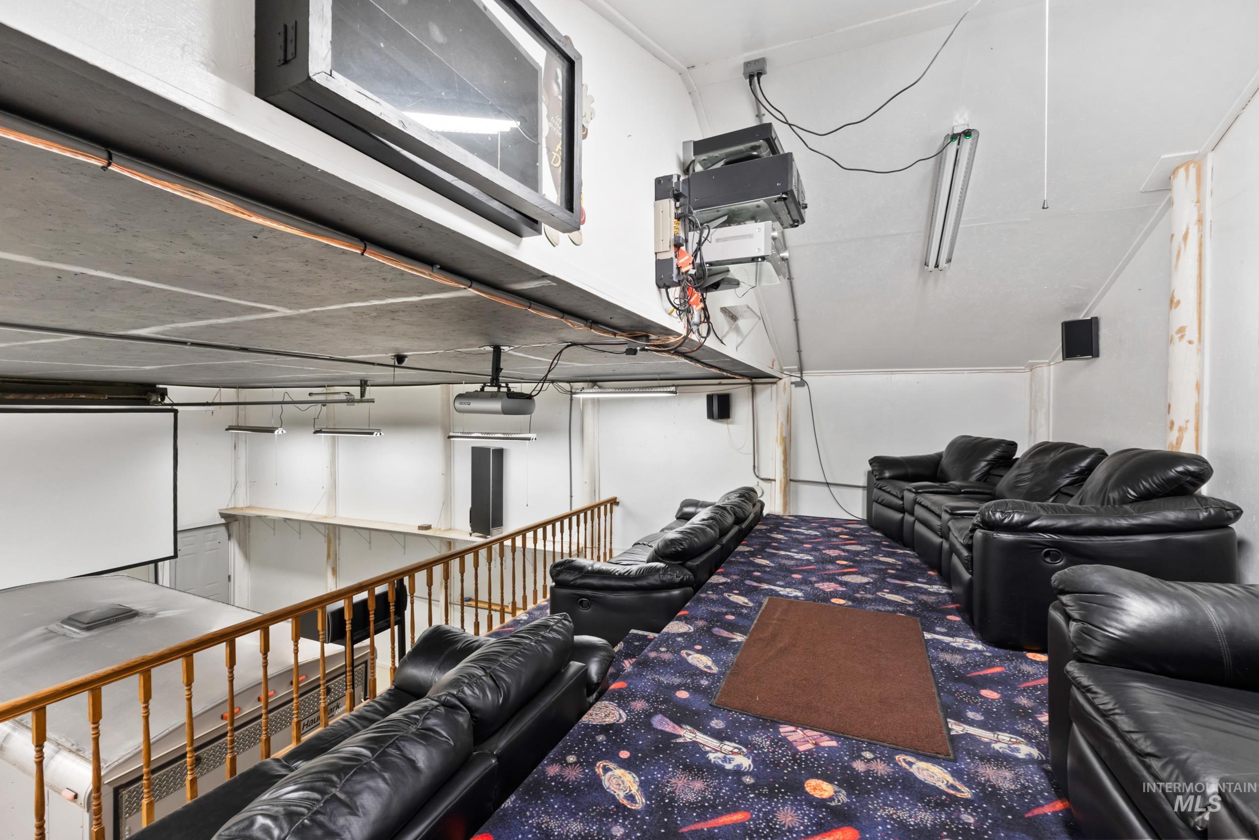 View of cinema room
