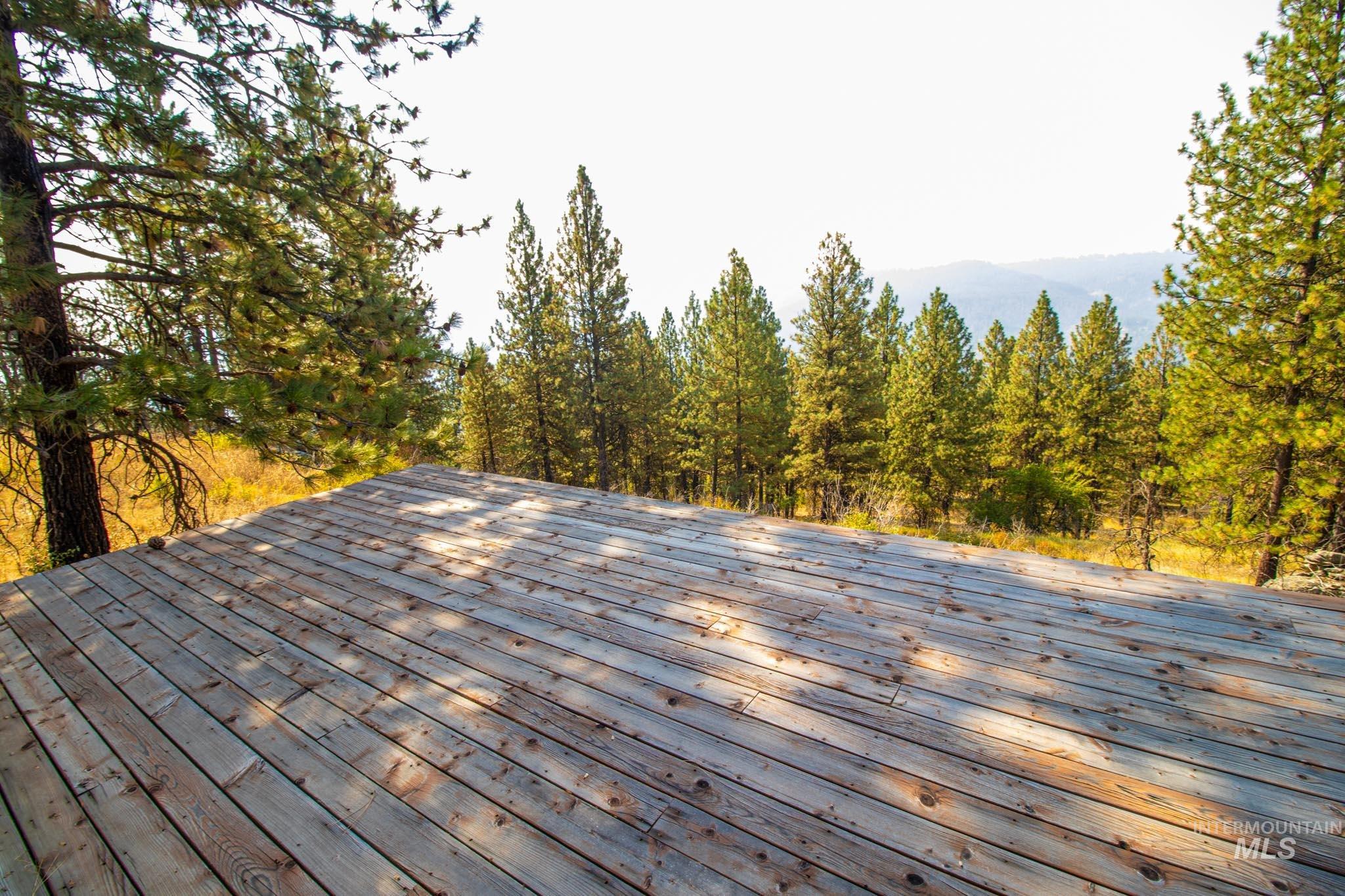 View of deck