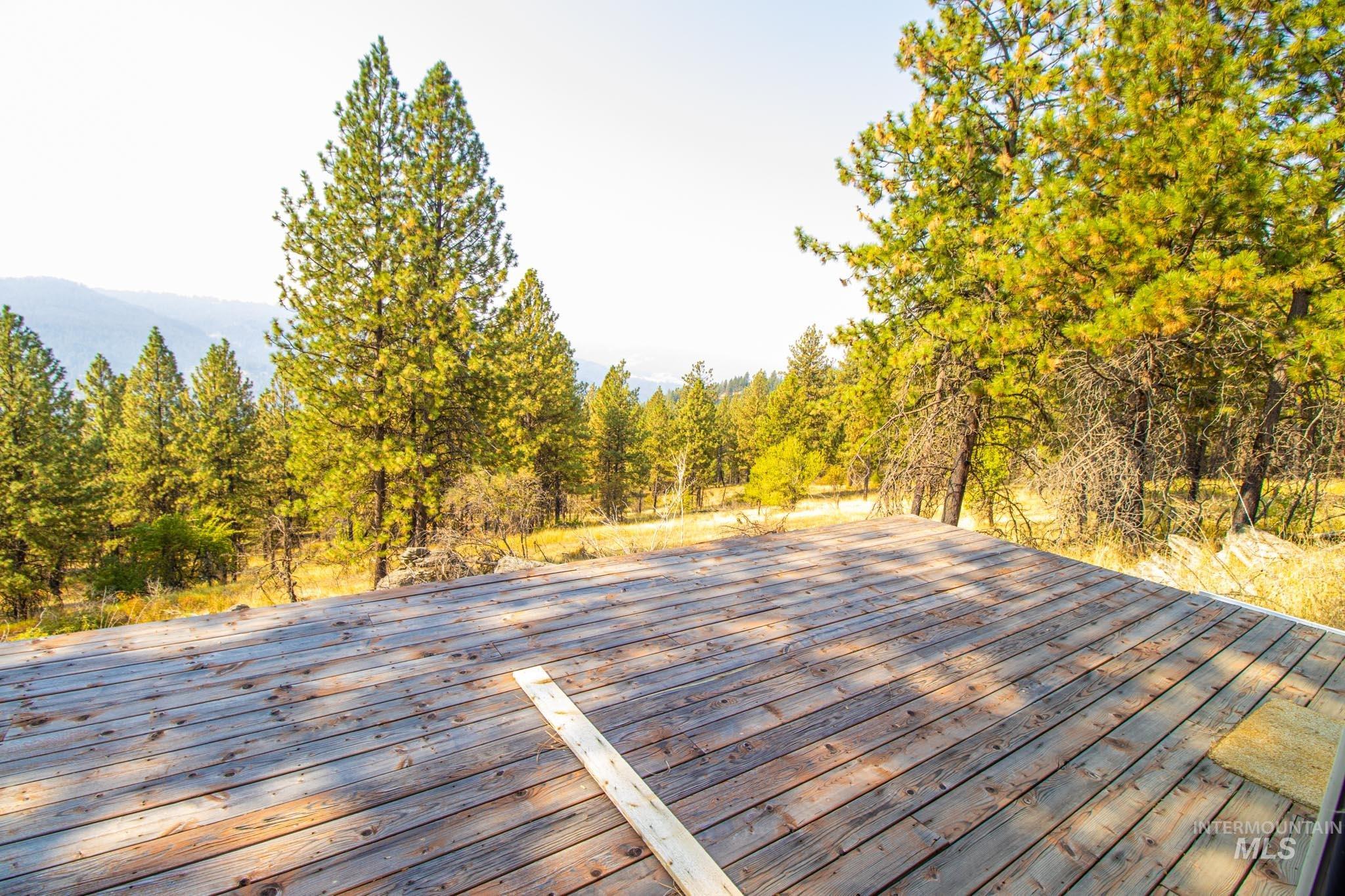 View of deck