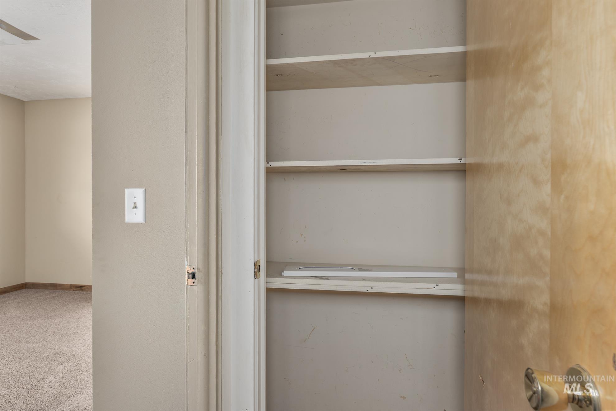 View of closet