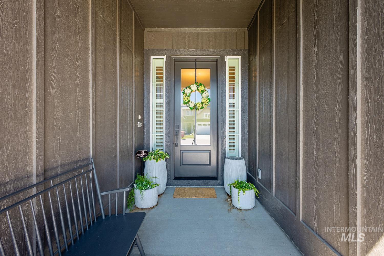 Entrance to property
