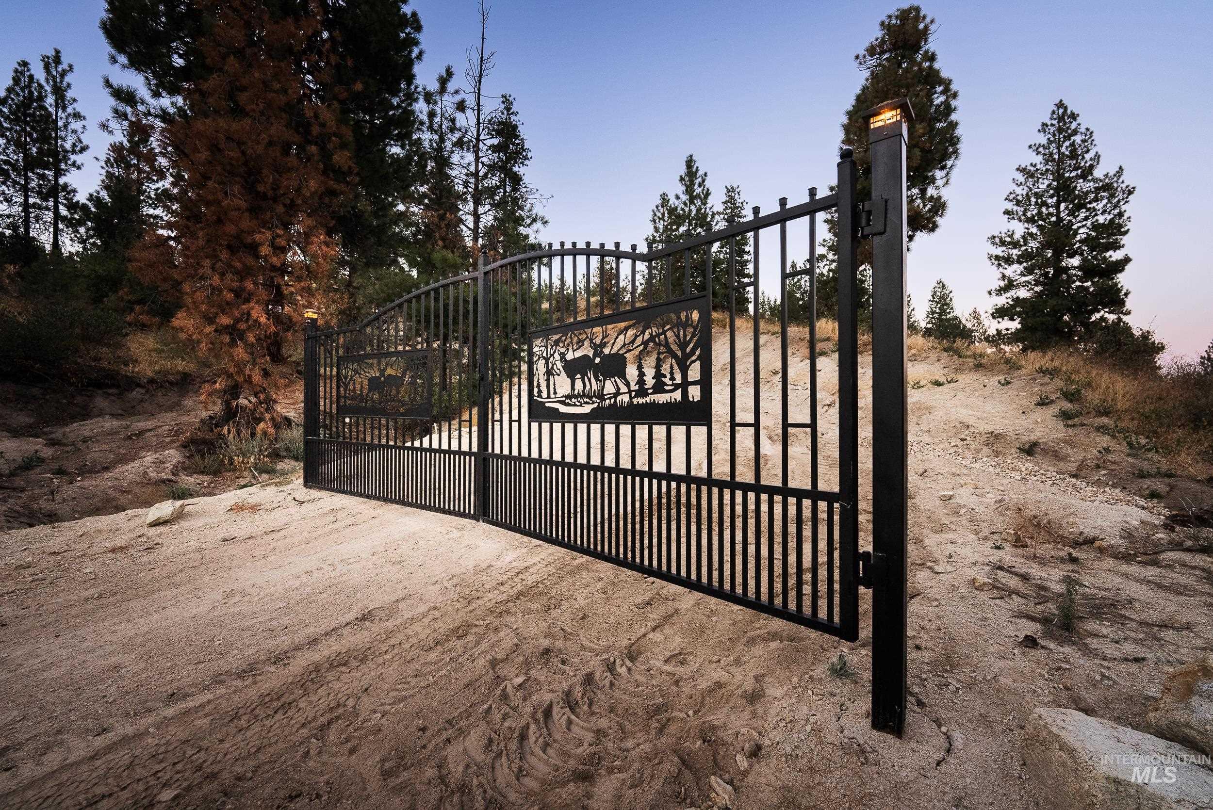 View of gate