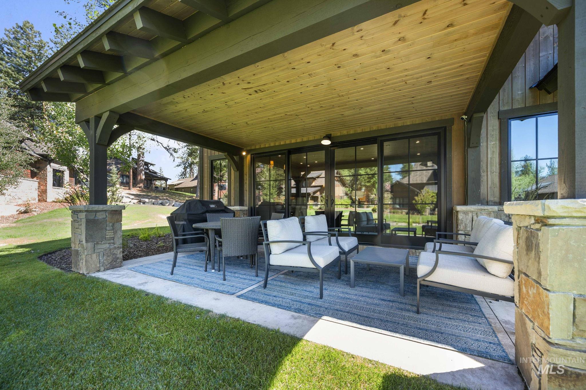View of patio