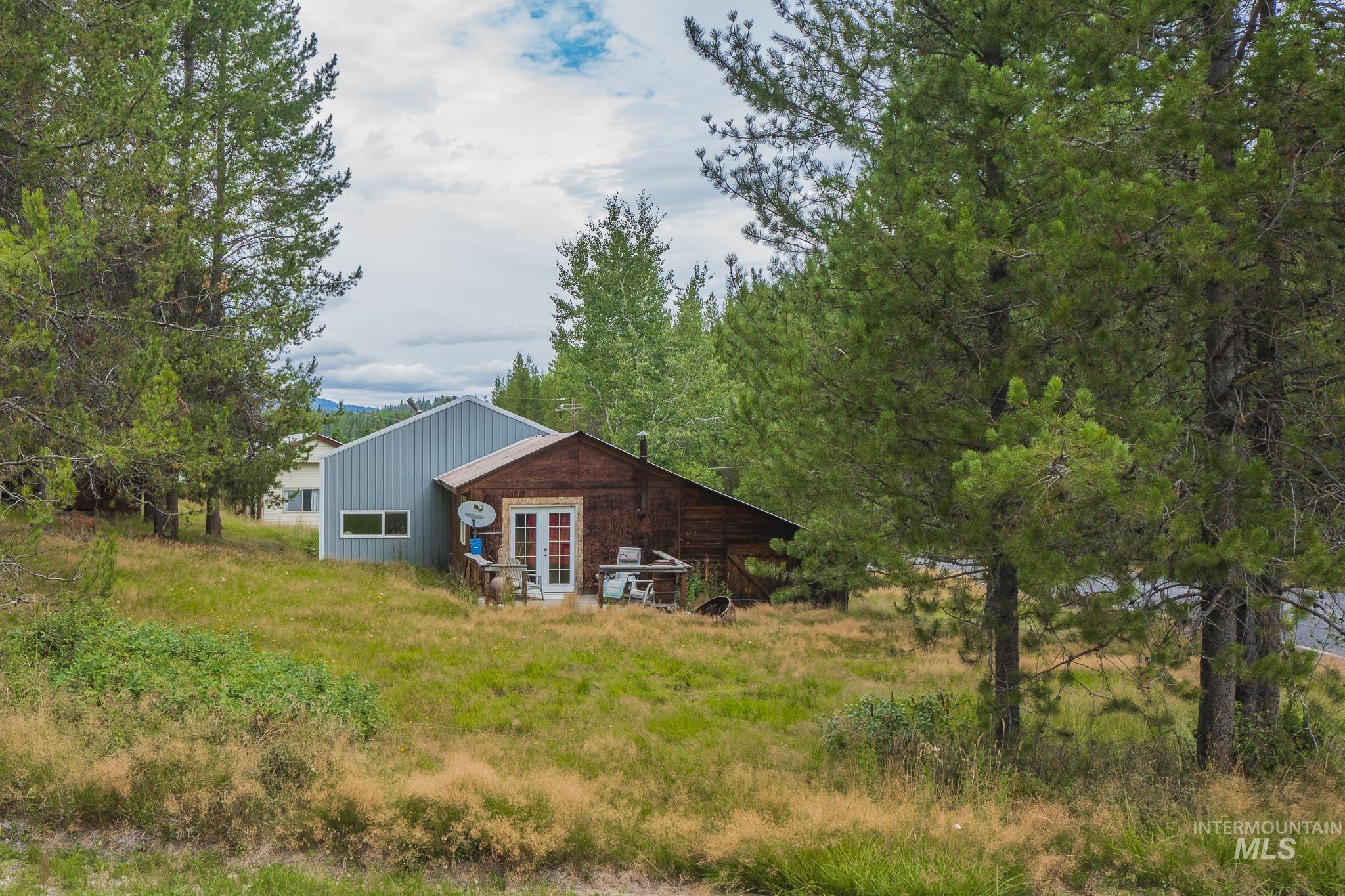 Rear view of property