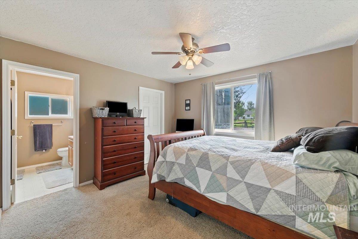 Bedroom featuring and ensuite bath