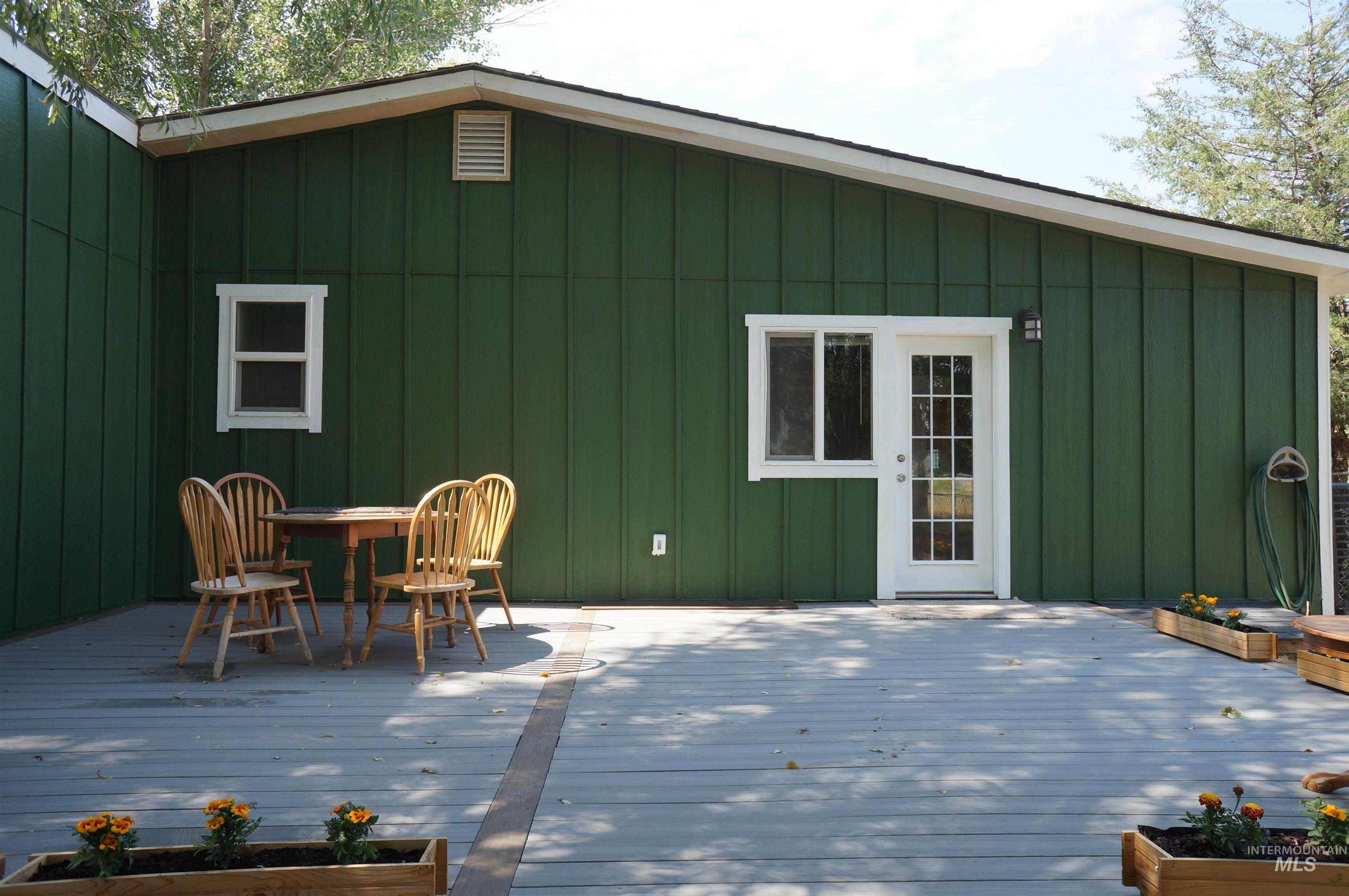 View of deck