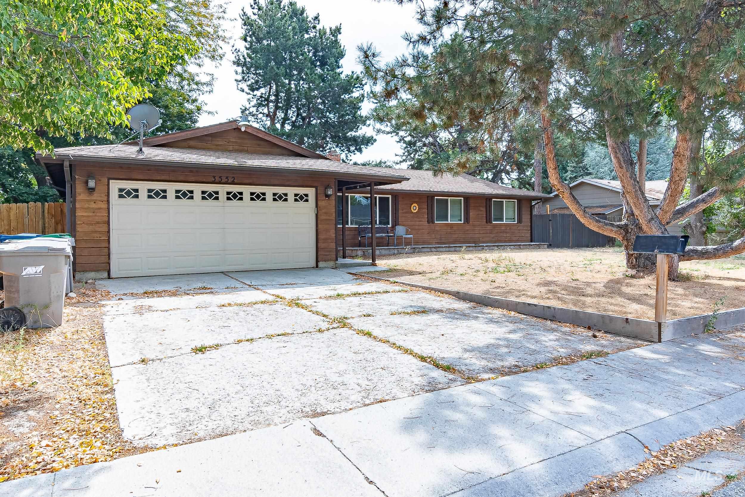 3552 N Covered Wagon Way, Boise, Idaho 83713, 3 Bedrooms, 1.5 Bathrooms, Residential For Sale, Price $390,000, 98960757