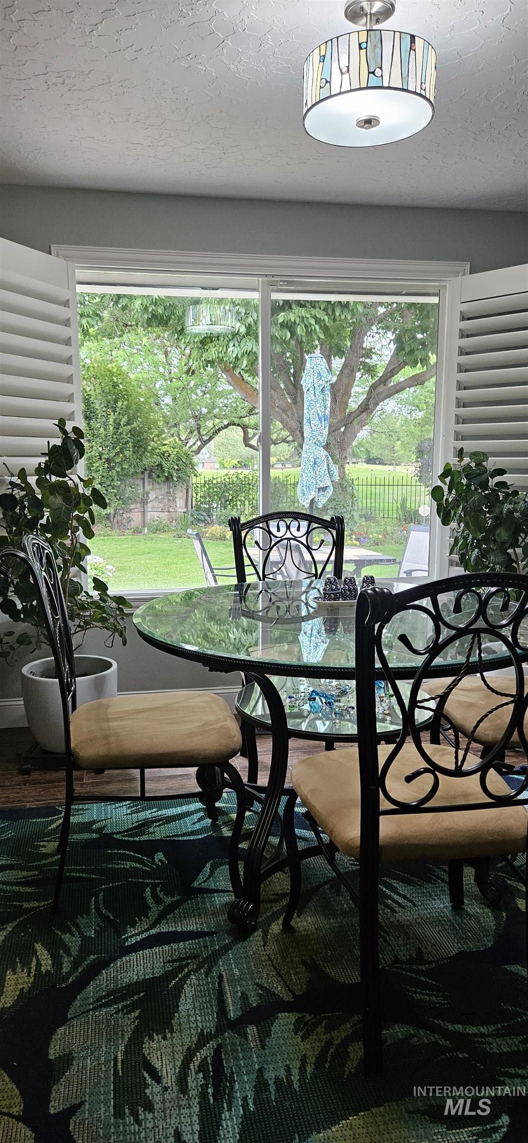 View from dining room