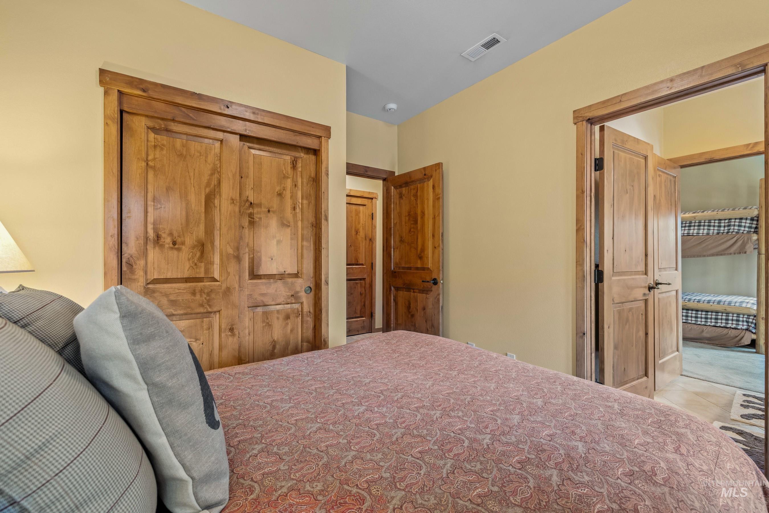 Bedroom with a closet