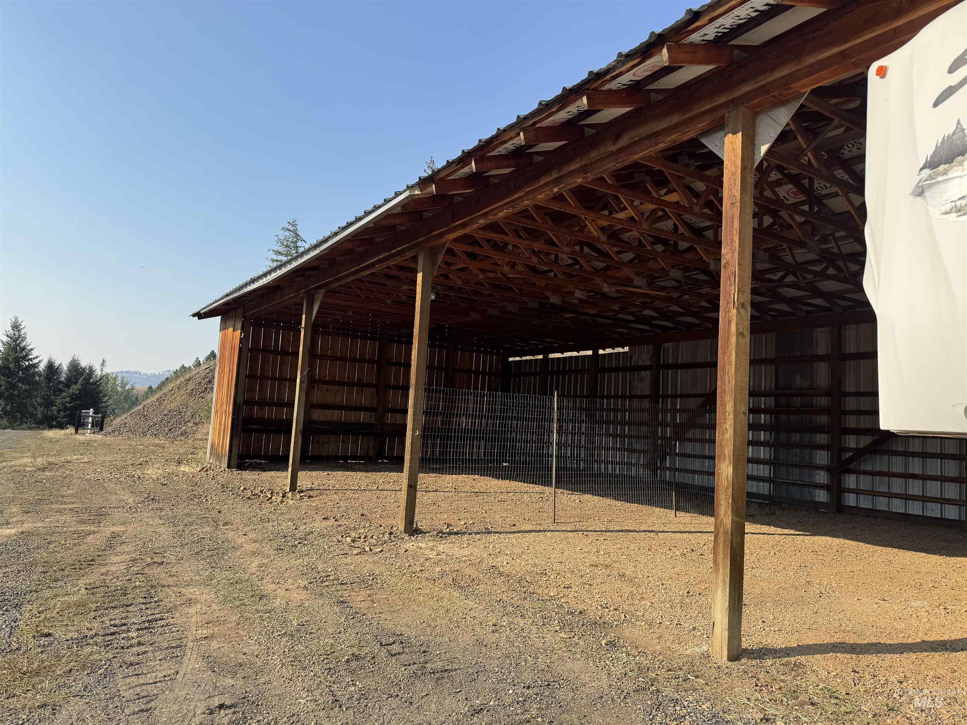View of outdoor structure with an exterior structure