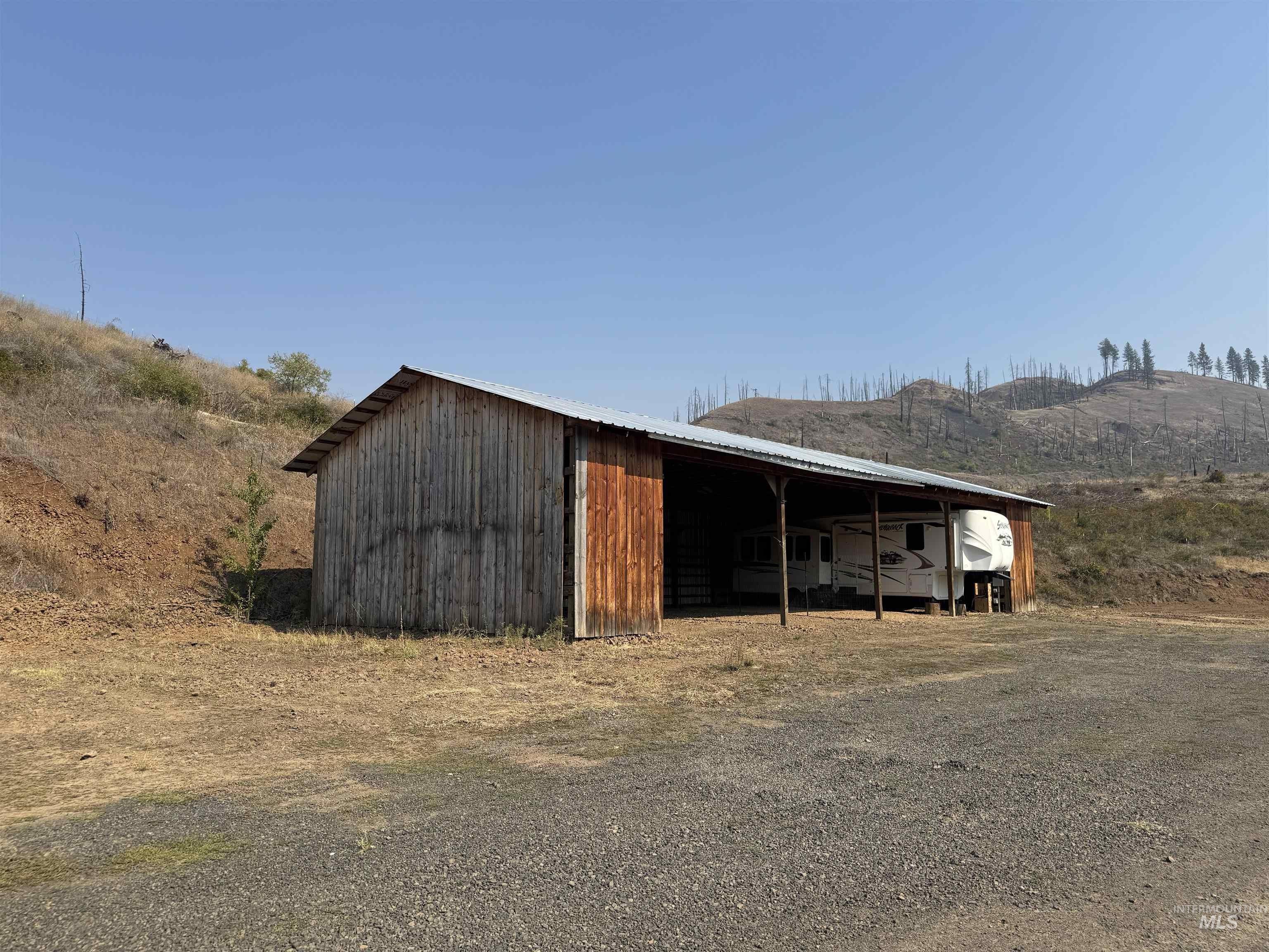 View of outdoor structure