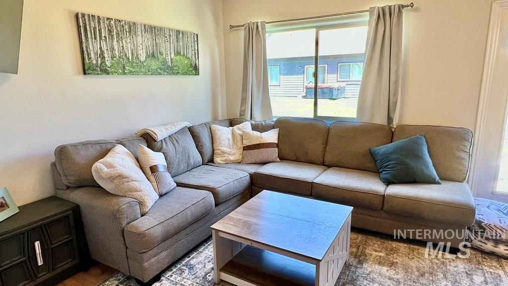 View of living area