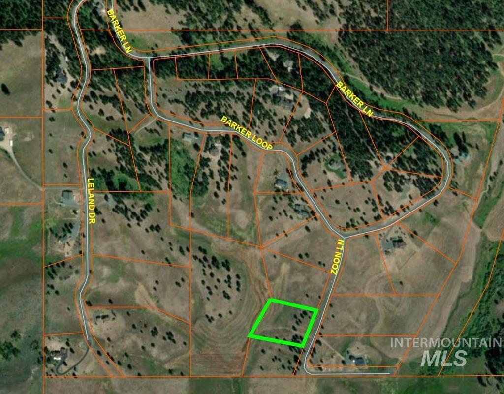 Map of property location featuring property parcel outlined