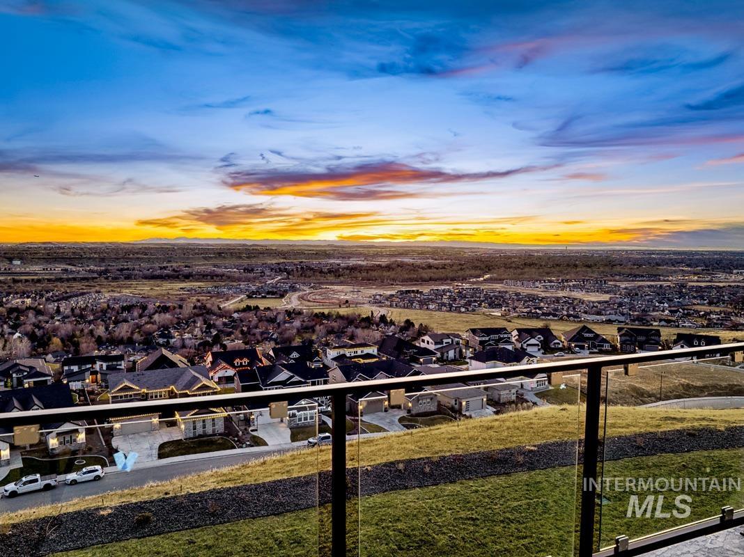 Water view with nearby suburban area
