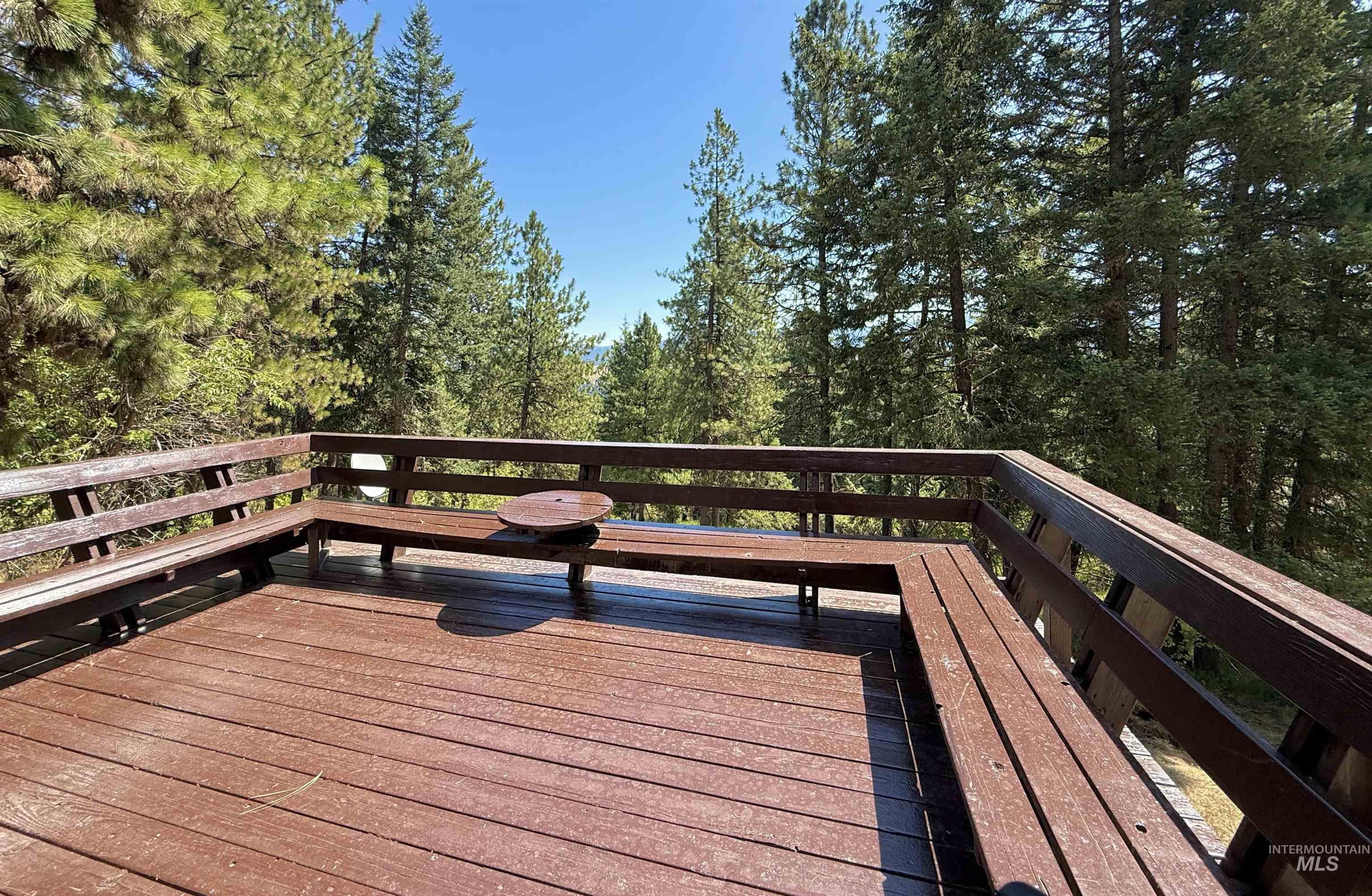 View of deck