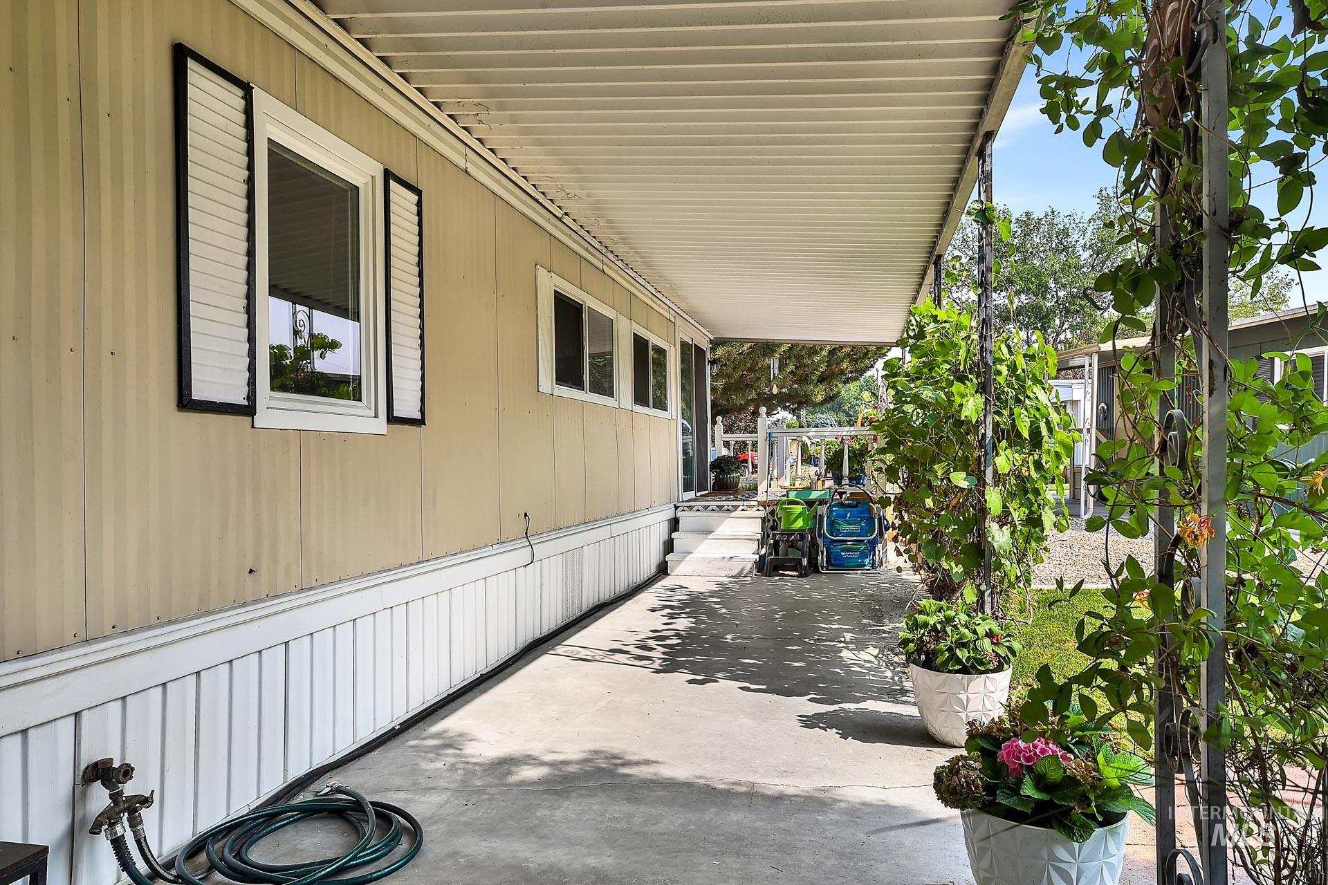 View of patio