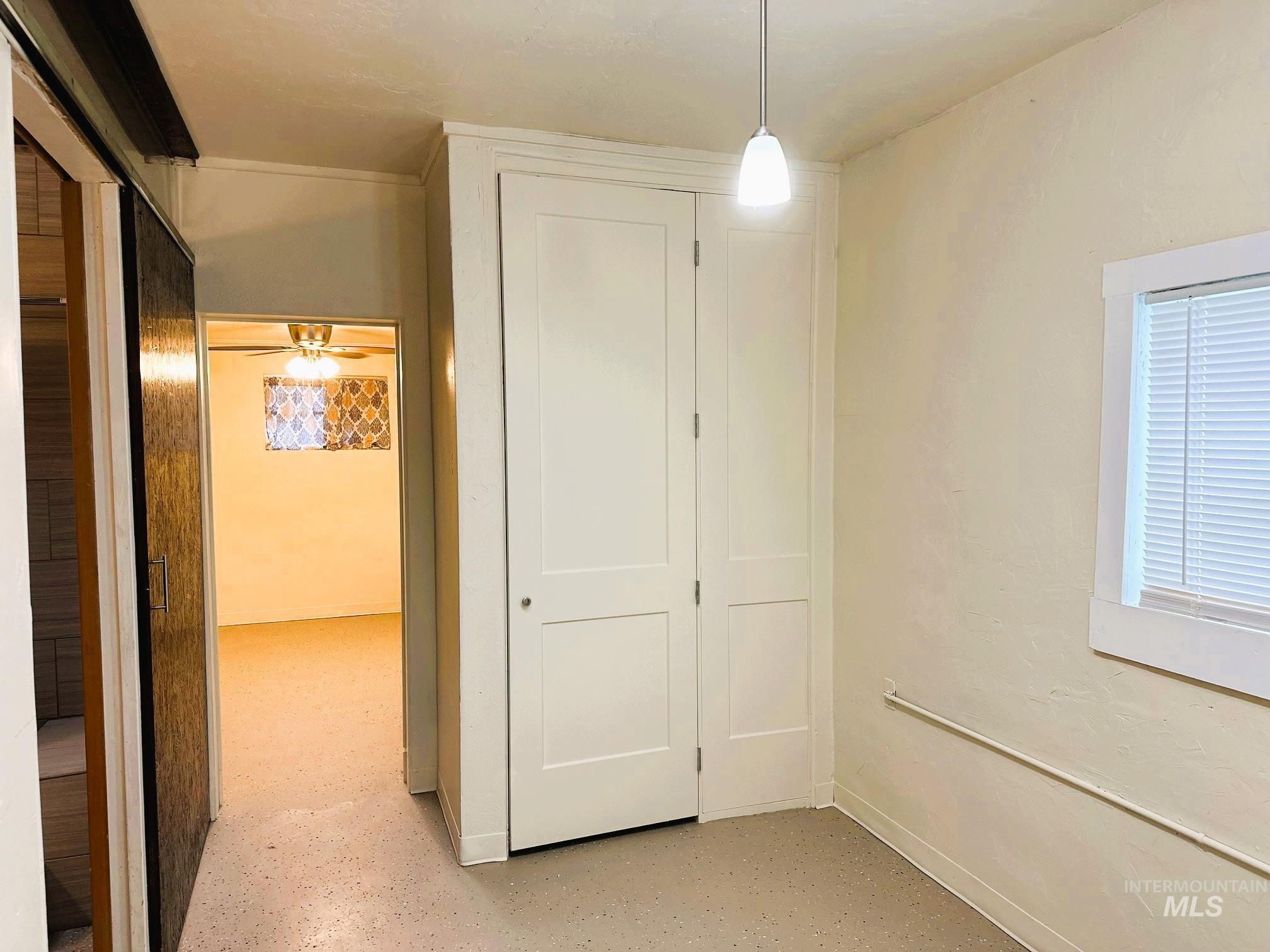 Unfurnished bedroom featuring a closet