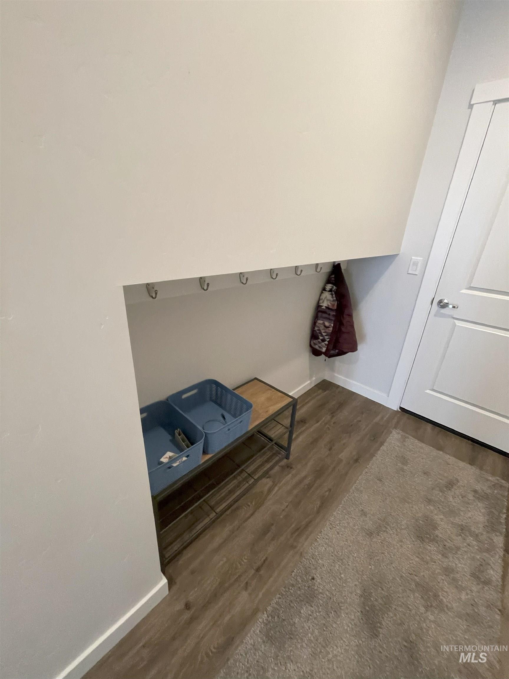 Detailed view of wood finished floors