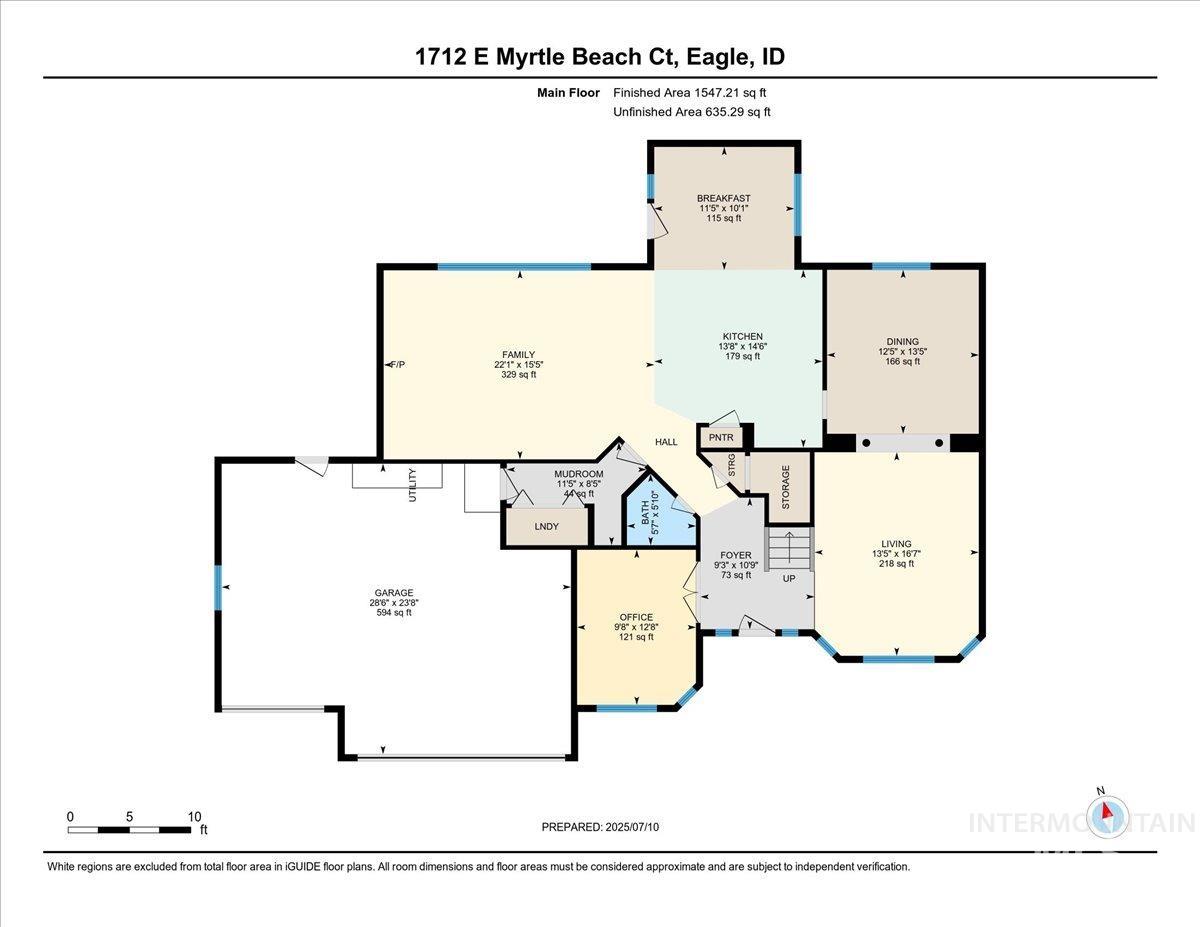 View of home floor plan