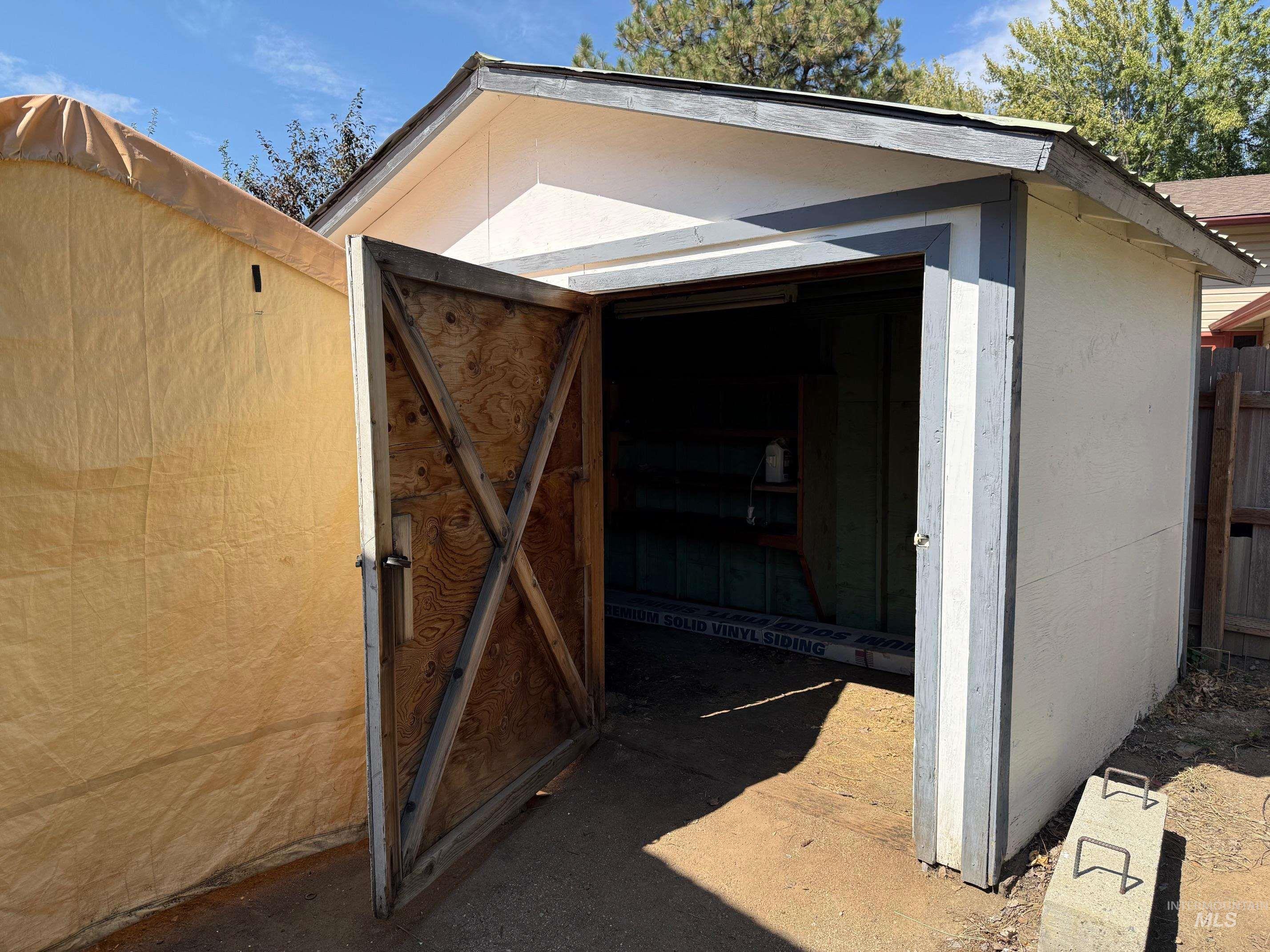 View of shed