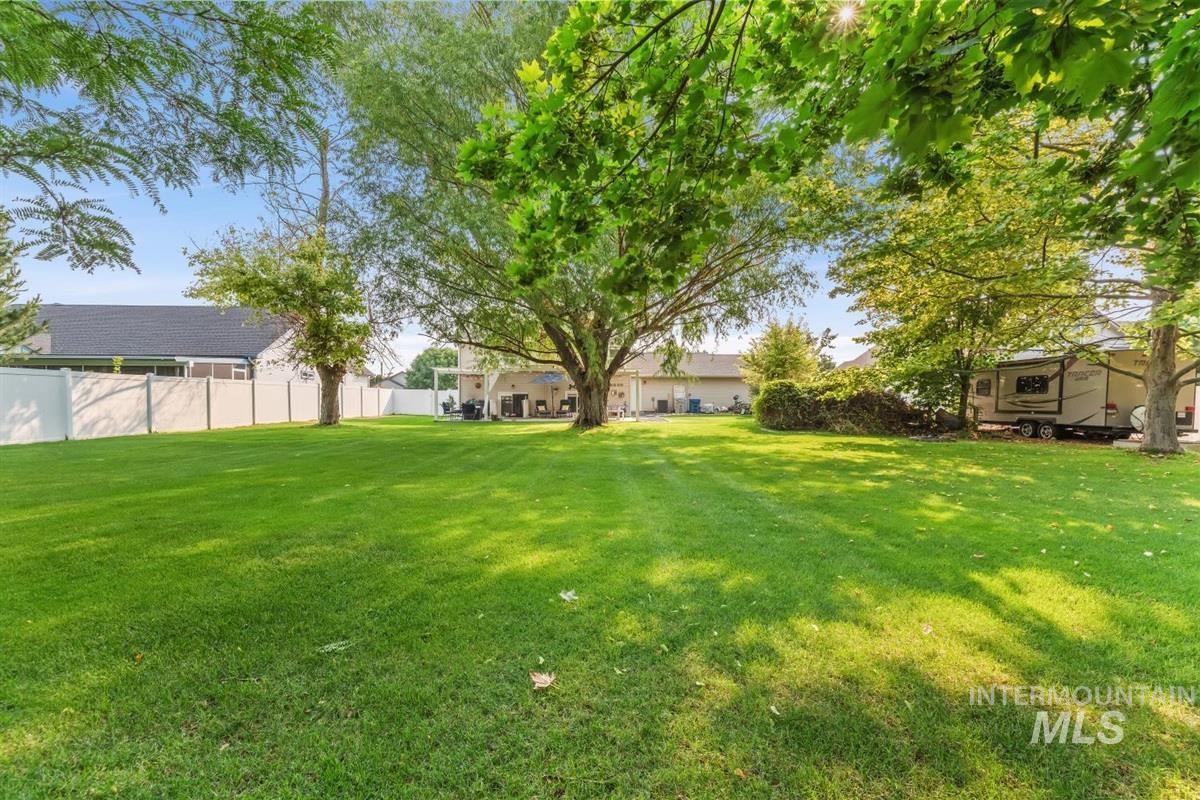 View of yard featuring a patio area