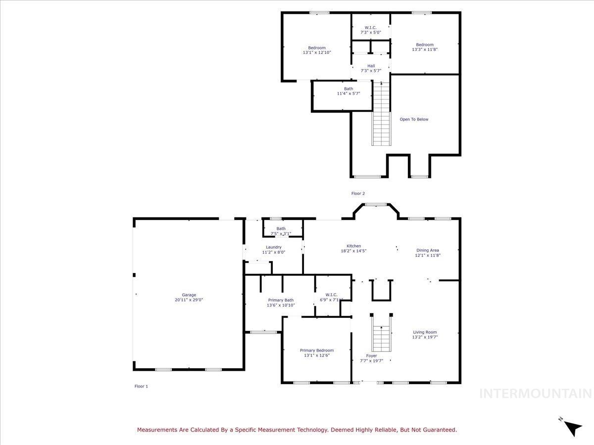 View of floor plan / room layout