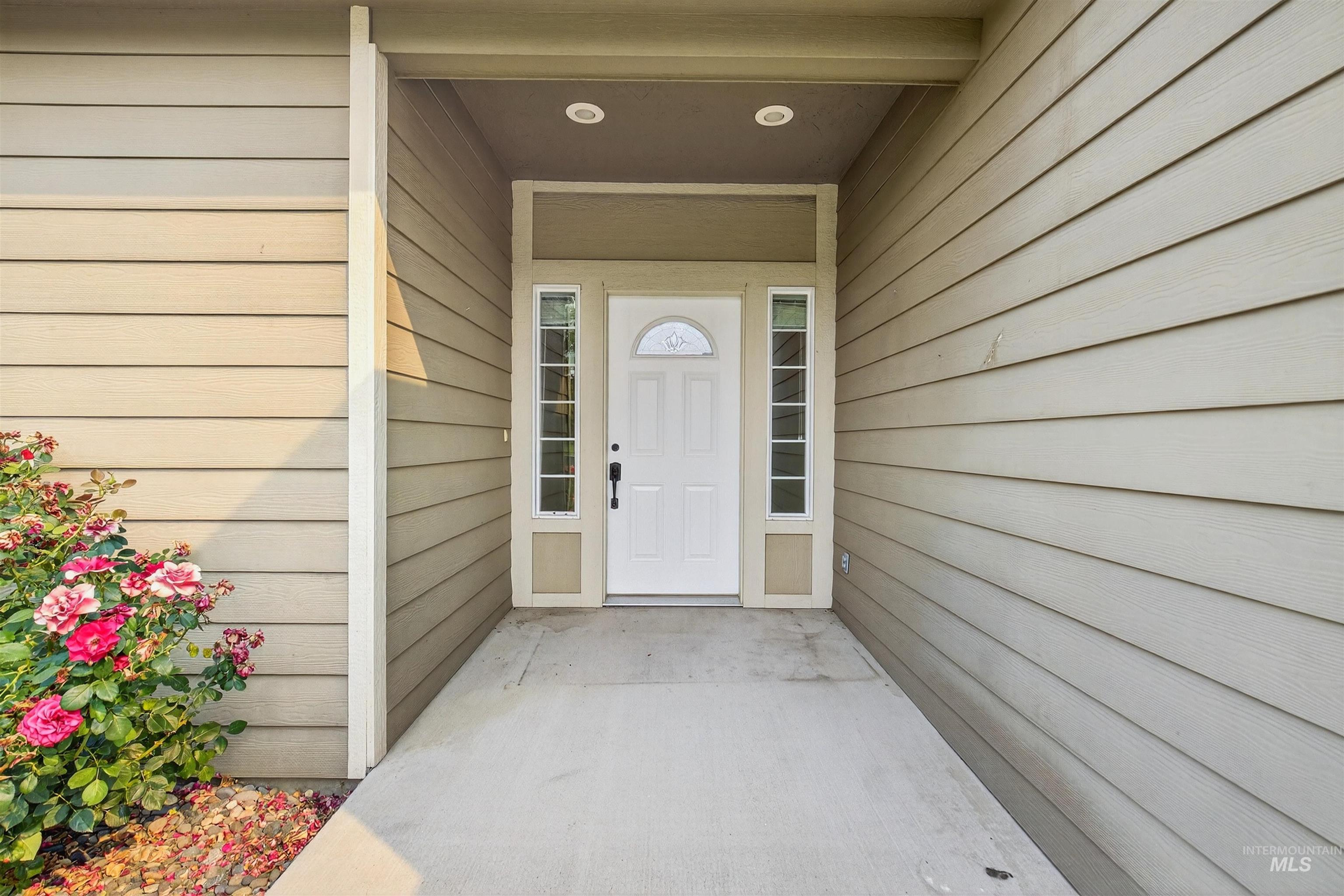View of exterior entry