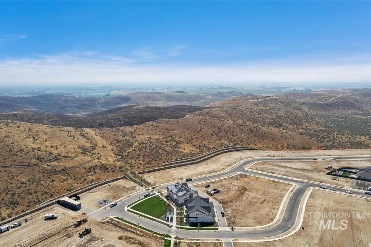 Aerial view of property's location