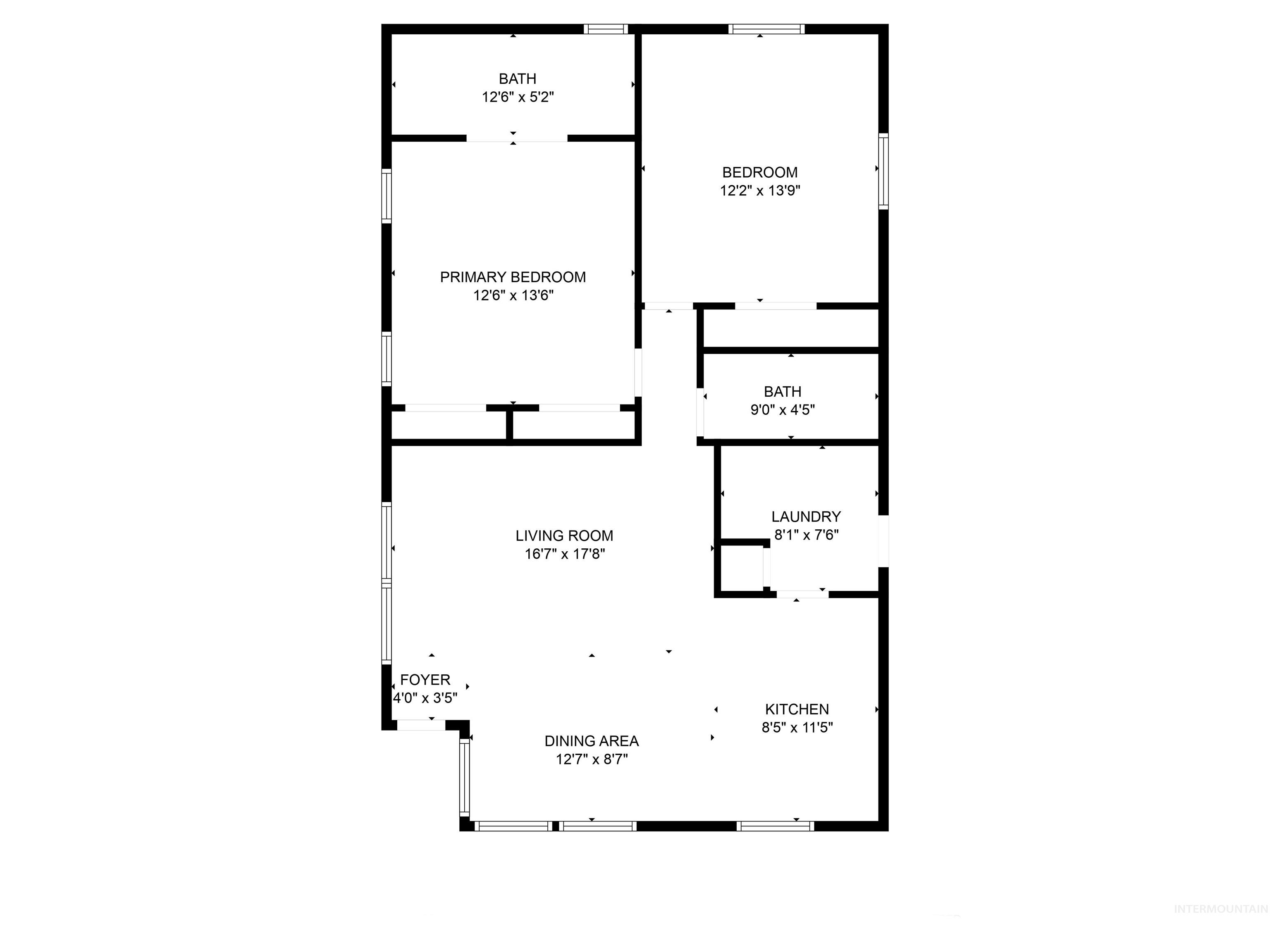 View of home floor plan